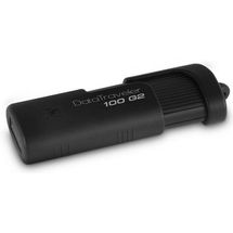 Pendrive USB2.0  32GB Kingston DataTraveler 100 G2 - Preto - DT100G2/32GBZ