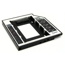 Gaveta Interna 5,25pol (Slim) - SATA > SATA Slimline - Sienoc Drive Caddy (9,5mm) - X000K89LQR / X00139IOIX