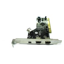 Controladora Firewire 400 - PCI 03 portas + 1 mini - Stock - 803002