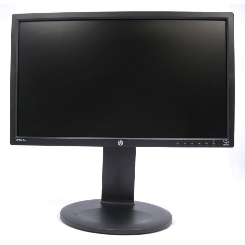 113088-1-SEMINOVO_Monitor_LED_20pol_HP_E2011P_BN_L200hx_Wide_VGA_DVI_Ajuste_Altura_e_Giro_90_113088-5