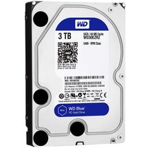 HD - 3.000GB (3TB) / 5.400RPM / SATA3 / 3,5pol - Western Digital Caviar Blue - WD30EZRZ