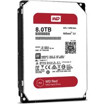 HD 8TB SATA3 Western Digital Red - WD80EFZX (3,5pol, 6Gb/s, 5.400 RPM, 128MB Cache)