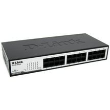 Switch 24 Portas - 10/100 - D-Link - Grafite/Cinza - DES-1024D