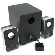 Caixa de Som - 2.1 - Logitech LS21 - Preta - 980-000058