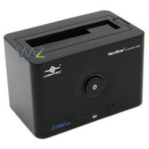 Doca 2.5pol/3.5pol - SATA > USB3.0 - Vantec NexStar SuperSpeed - Preta - NST-D300S3-BK