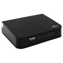 Switch 16 Portas - 10/100 - D-Link - Preto - DES-1016A