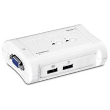 Switch KVM -  2 Portas - TRENDnet - Branco - TK-207K / v1.3R