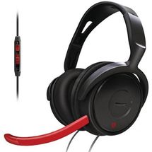 Fone de Ouvido (c/ mic) - USB - Philips Advanced Gaming Headset - Preto/Vermelho - SHG7980/10