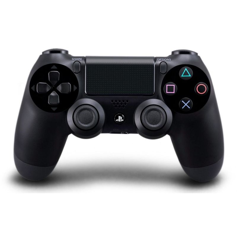 Gamepad - Sony DualShock4 Wireless Controller (p/ PS4) - Preto - CUH-ZCT1U  / CUH-ZCT1H - Waz