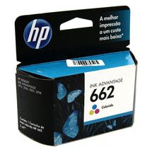 Cartucho de Tinta - HP 662 - Tricolor - CZ104AB