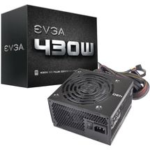 Fonte ATX - 430W - EVGA 80 Plus - Preta - 100-W1-0430-KR