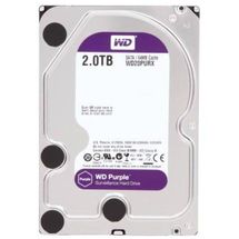 HD 2TB SATA3 Western Digital Purple - WD20PURX / WD20PURZ (3,5pol, 6Gb/s, 5.400 RPM, 64MB Cache)
