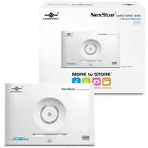 Doca 2,5pol/3,5pol - SATA > USB 3.0 - Vantec NexStar SuperSpeed - Branca - NST-D306S3-WH
