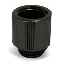 Conexão - 2x G1/4 - Extensor - Swiftech 15mm Adapter - Preta - 15MM-G-1-4-MFA-BK