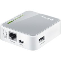 Roteador Wireless 3G/4G - TP-Link - Branco/Cinza - TL-MR3020