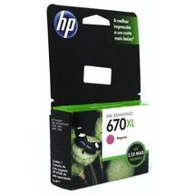 Cartucho de Tinta - HP 670XL Ink Advantage - Magenta - CZ119AB