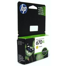 Cartucho de Tinta - HP 670XL Ink Advantage - Amarelo - CZ120AB