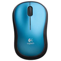 Mouse - Sem fio - Logitech Wireless M185 - Azul - 910-003636