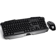 Teclado e Mouse - Sem fio - Multilaser Multimidia Gamer - Preto - TC166