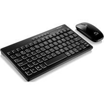 Teclado e Mouse - Sem fio - Multilaser Standard - Preto - TC184