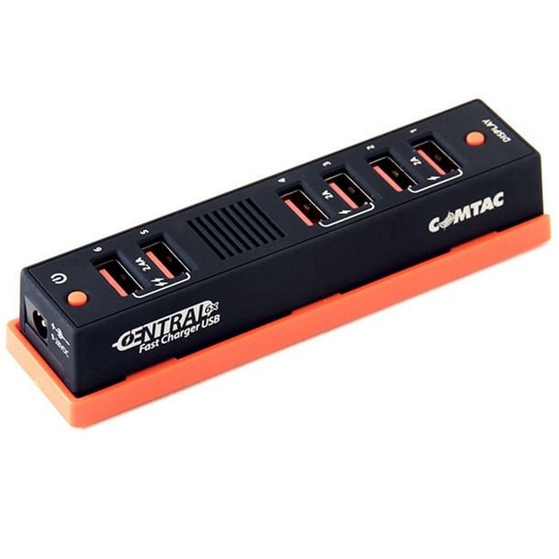 111085-2-Adaptador_de_energia_6x_USB_Comtac_Preto_9328_111085-5