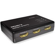 Switch HDMI 1.3 - (3x1) - Comtac - Preto - 9241