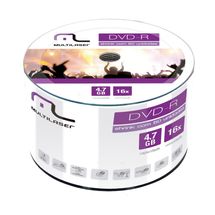 Midia Virgem DVD-R 4.7GB  16x Multilaser - (pack 50) - DV060/DV061