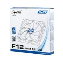 Ventoinha (Cooler) - 12cm - Arctic Cooling - Arctic F12 PWM PST CO (Continuous Operation)