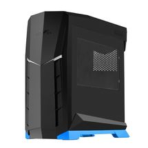 Gabinete ATX - Silverstone Raven RVX01 - RVX01BA-W (Preto e Azul c/ lateral de acrílico)