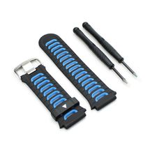 Pulseira p/ Garmin Forerunner 920XT - Preta e Azul - 010-11251-41 (Original Garmin)