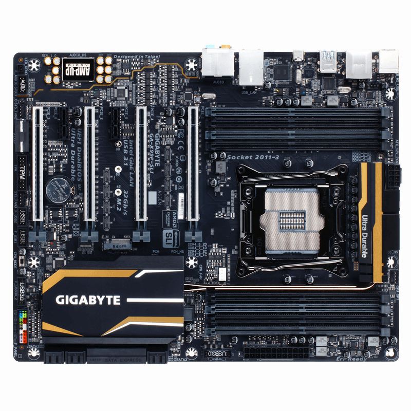 Placa mãe LGA2011-v3 - Gigabyte GA-X99P-SLI (ver. 1.0) (ATX) - Waz