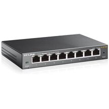 Switch  8 Portas - Gigabit - TP-Link - Grafite - TL-SG108E