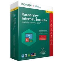 Kaspersky Internet Security - multidispositivos 2017 - 3 Disp Renovação