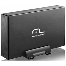 Gaveta Externa 3.5pol SATA > USB - Multilaser - GA119 (c/ cooler, Preto)