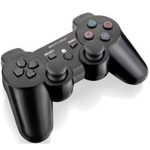 Gamepad - Multilaser Sem Fio Dualshock PS3 / PS2 / PC - Preto - JS072