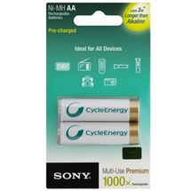 Pilha AA Recarregável - 2500mAh. - Sony (2 unidades) - NH-AA-B2GN