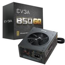 Fonte ATX - 850W - EVGA 850 GQ Gold - Preta - 210-GQ-0850-V0