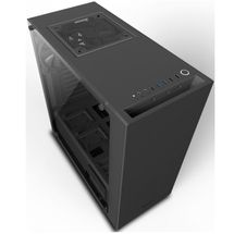 Gabinete ATX - NZXT S340 Elite (c/ vidro temperado) - Preto - CA-S340W-B3
