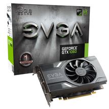 Placa de vídeo - NVIDIA GeForce GTX 1060 (3GB / PCI-E) - EVGA Gaming - 03G-P4-6160-KR