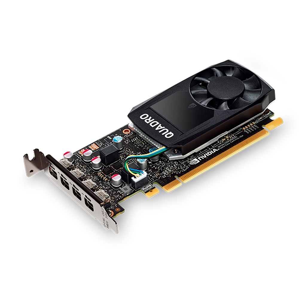 Placa de vídeo - NVIDIA Quadro P600 (2GB / PCI-E) - PNY Placa de vídeo - NVIDIA Quadro P600 (2GB / PCI-E) - PNY