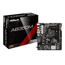 Placa mãe AM4 - AsRock AB350M (Micro ATX)