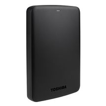 HD Externo Portátil 1TB USB 3.0 Toshiba Canvio Basics - HDTB310EK3AA / HDTB310XK3AA - Preto
