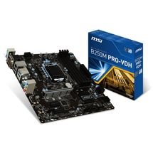Placa mãe LGA 1151 - MSI B250M PRO-VDH (Micro ATX)