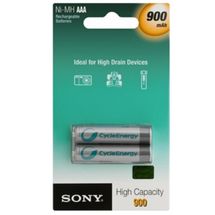 Pilha AAA Recarregável - 900mAh. - Sony (2 unidades) - NH-AAA-B2EN