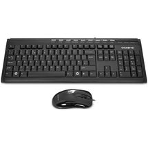 Teclado e Mouse - USB - Gigabyte Elegant Multimedia Slim - Preto - GK-KM6150