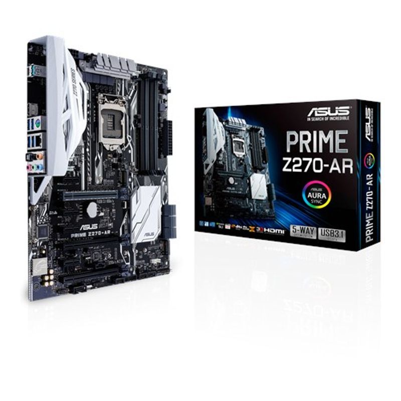 Placa mãe LGA 1151 - Asus Prime Z270-AR (ATX) - Waz