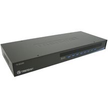 Switch KVM -  8 Portas - TRENDnet - Grafite - TK-803R