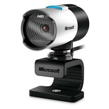 Webcam - USB 2.0 - Microsoft LifeCam Studio - Preta/Prata - Q2F-00013 / 5WH-00002