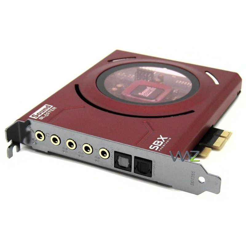 Placa de Som - PCI-E - Creative Sound Blaster ZX - SB1506 Placa de Som - PCI-E - Creative Sound Blaster ZX - SB1506