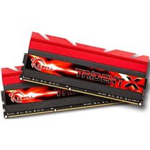 Memória DDR3 - 16GB (2x 8GB) / 1.600MHz - G.Skill TridentX - F3-1600C7D-16GTX